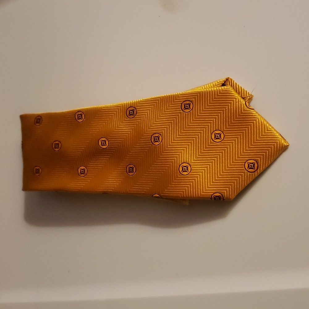 Nordstrom gold necktie